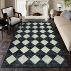 Washable Area Rug Soft Large Bedroom Non