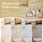 Washable Area Rug Vintage Neutral Distressed