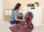 Washable Area Rugs for Living Room Traditional Carpet