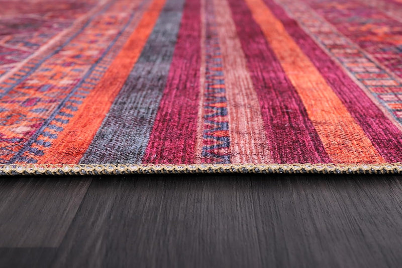 Washable Area Rugs for Living Room Traditional Carpet
