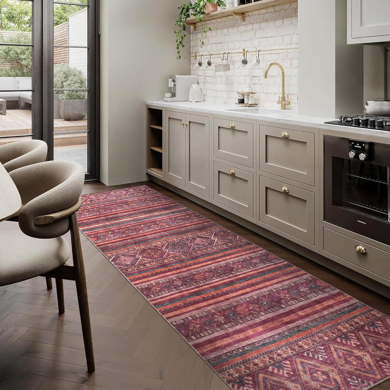 Washable Area Rugs for Living Room Traditional Carpet