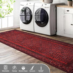 Washable Area Rugs for Living Room Traditional Carpet