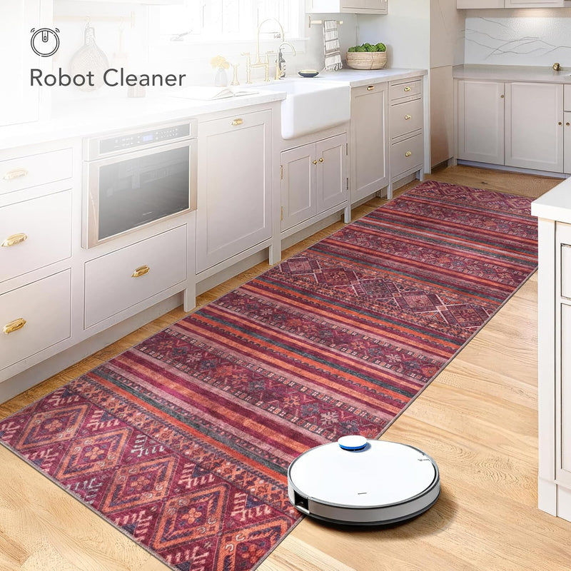 Washable Area Rugs for Living Room Traditional Carpet