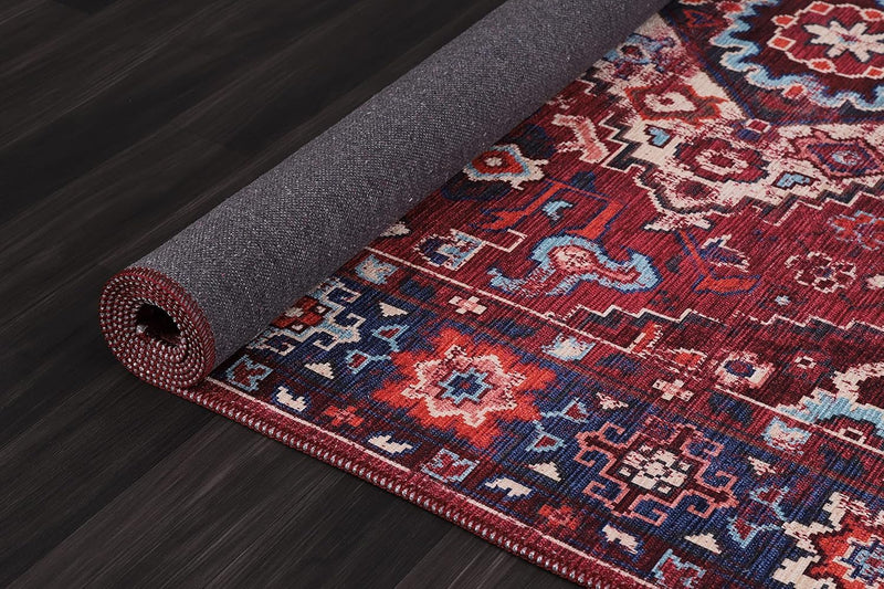Washable Area Rugs for Living Room Traditional Carpet