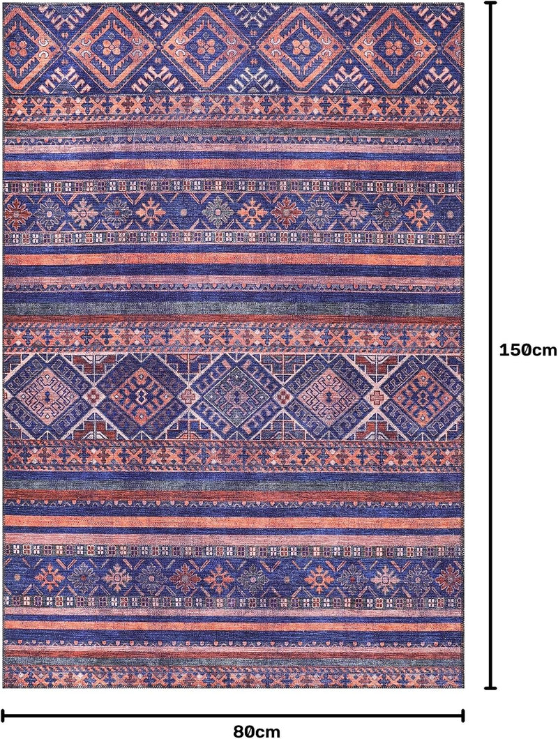Washable Area Rugs for Living Room Traditional Carpet