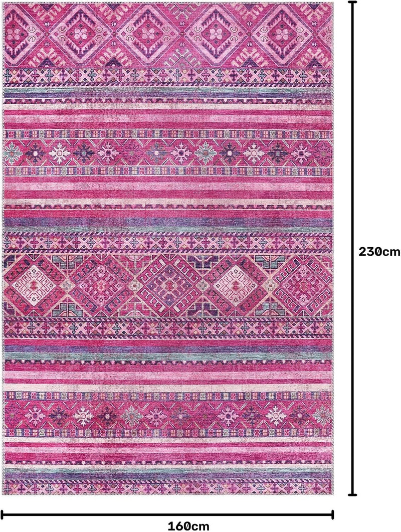 Washable Area Rugs for Living Room Traditional Carpet