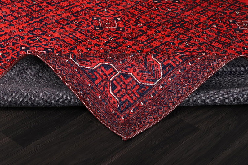 Washable Area Rugs for Living Room Traditional Carpet