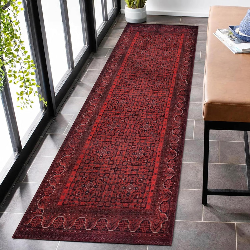 Washable Area Rugs for Living Room Traditional Carpet