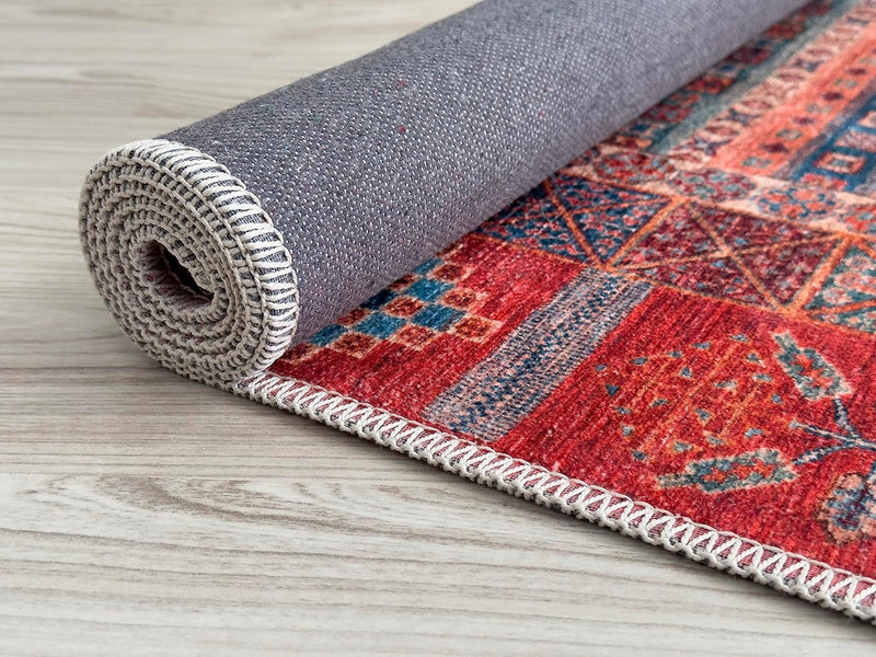 Washable Area Rugs for Living Room Traditional Carpet