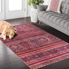 Washable Area Rugs for Living Room Traditional Carpet