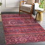 Washable Area Rugs for Living Room Traditional Carpet