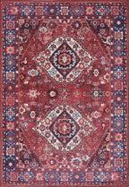 Washable Area Rugs for Living Room Traditional Carpet