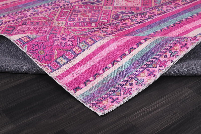 Washable Area Rugs for Living Room Traditional Carpet