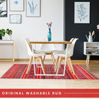 Washable Area Rugs for Living Room Traditional Flatweave