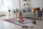 Washable Area Rugs for Living Room Traditional Flatweave