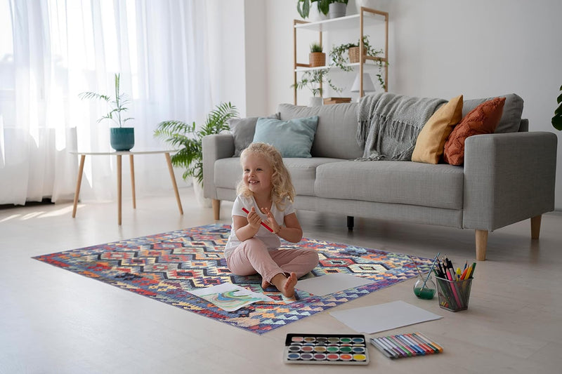 Washable Area Rugs for Living Room Traditional Flatweave