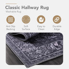 Washable Area Rugs for Living Room Traditional Flatweave