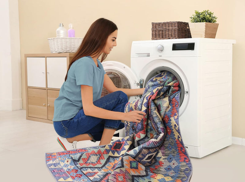 Washable Area Rugs for Living Room Traditional Flatweave