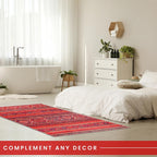 Washable Area Rugs for Living Room Traditional Flatweave