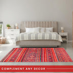 Washable Area Rugs for Living Room Traditional Flatweave