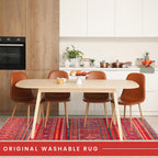 Washable Area Rugs for Living Room Traditional Flatweave
