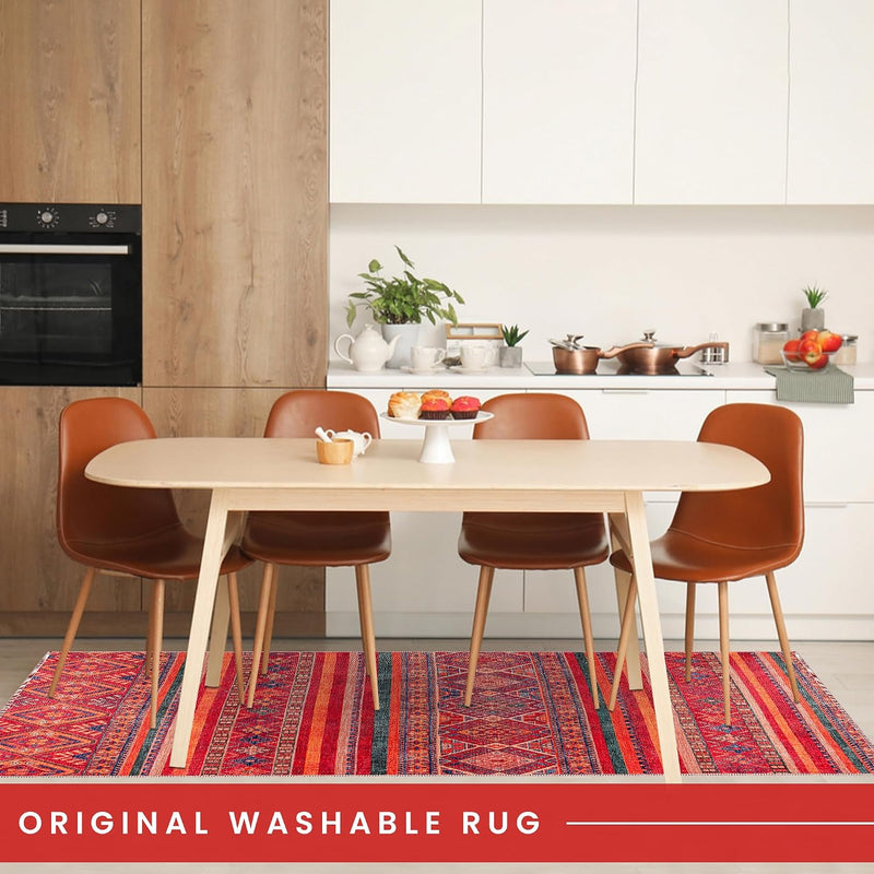 Washable Area Rugs for Living Room Traditional Flatweave