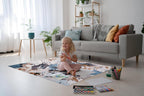 Washable Area Rugs for Living Room Traditional Flatweave