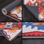 Washable Area Rugs for Living Room Traditional Flatweave