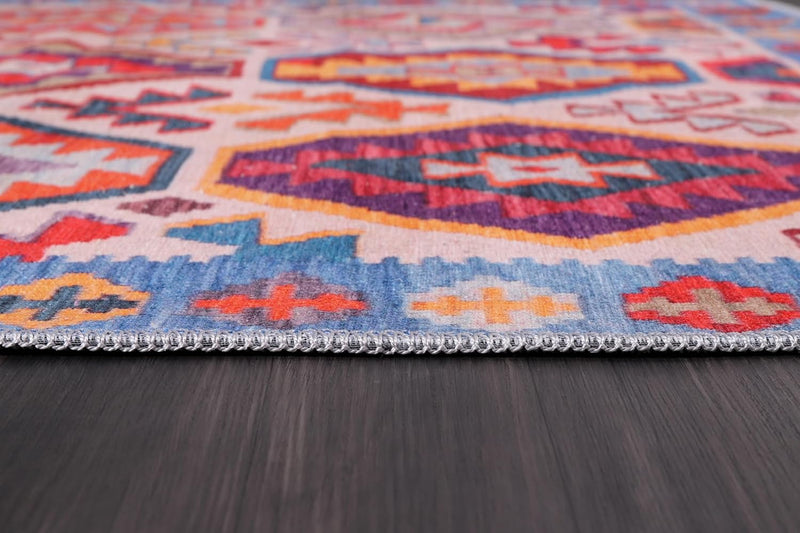 Washable Area Rugs for Living Room Traditional Carpet