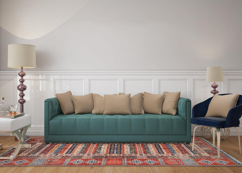 Washable Area Rugs for Living Room Traditional Carpet