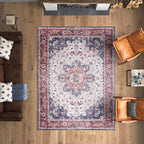 Washable Area Rugs for Living Room Traditional Flatweave