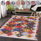Washable Area Rugs for Living Room Traditional Flatweave