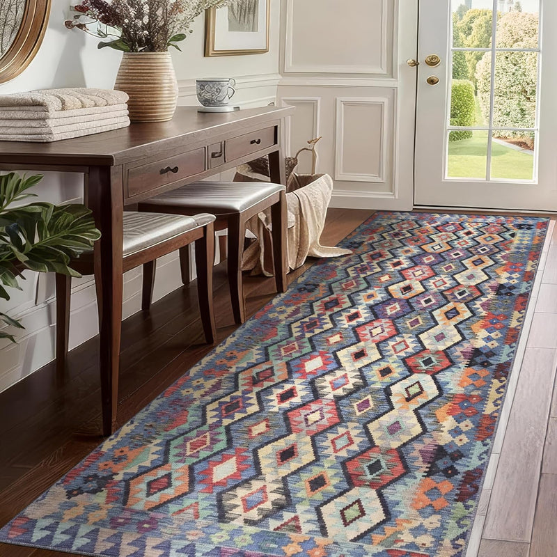 Washable Area Rugs for Living Room Traditional Flatweave
