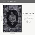 Washable Area Rugs for Living Room Traditional Flatweave