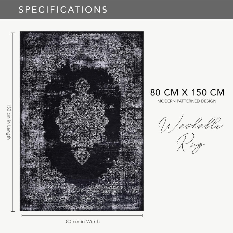 Washable Area Rugs for Living Room Traditional Flatweave