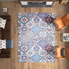 Washable Area Rugs for Living Room Traditional Flatweave