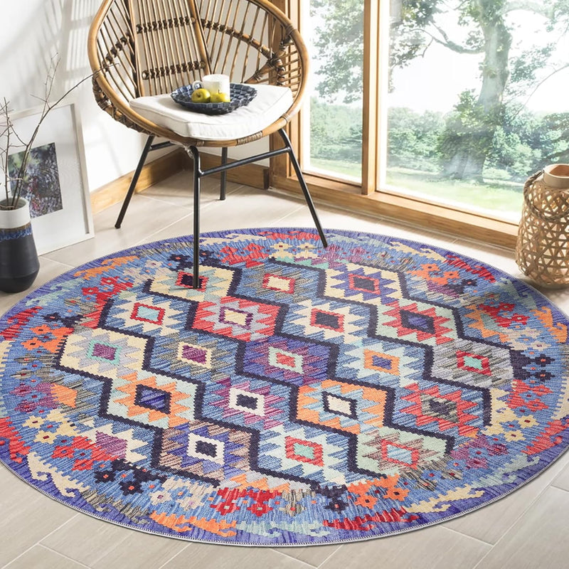 Washable Area Rugs for Living Room Traditional Flatweave