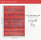 Washable Area Rugs for Living Room Traditional Flatweave