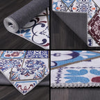Washable Area Rugs for Living Room Traditional Flatweave