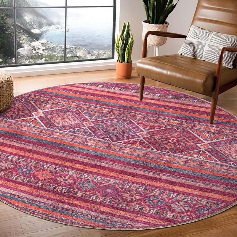 Washable Area Rugs for Living Room Traditional Carpet