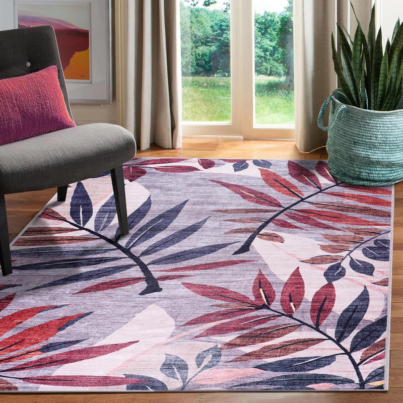Washable Area Rugs for Living Room Traditional Carpet