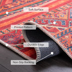 Washable Area Rugs for Living Room Traditional Flatweave