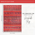 Washable Area Rugs for Living Room Traditional Flatweave