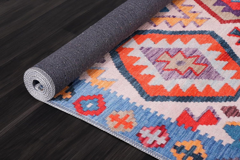 Washable Area Rugs for Living Room Traditional Carpet