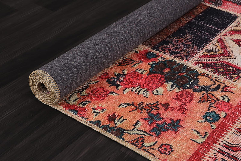 Washable Area Rugs for Living Room Traditional Carpet