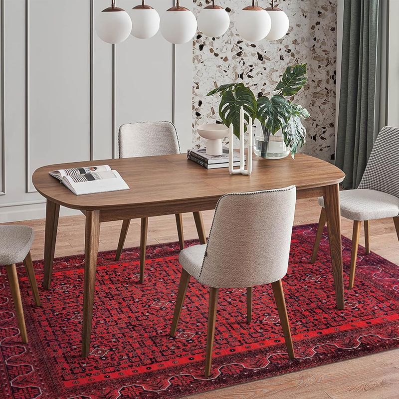 Washable Area Rugs for Living Room Traditional Carpet