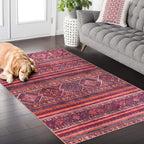 Washable Area Rugs for Living Room Traditional Flatweave