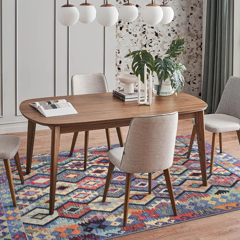 Washable Area Rugs for Living Room Traditional Flatweave