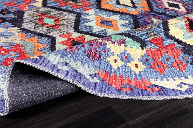 Washable Area Rugs for Living Room Traditional Flatweave