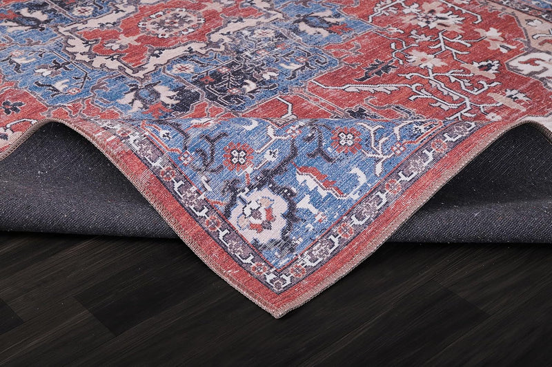 Washable Area Rugs for Living Room Traditional Carpet